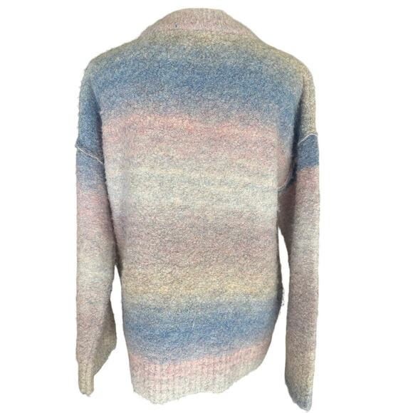 Wild Fable Pastel Multicolor Pullover Oversized Sweater XS - Picture 3 of 6